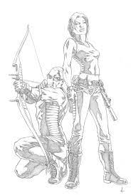 Find high quality widow coloring page, all coloring page images can be downloaded for free for personal use only. Ultimate Hawkeye Black Widow By Andy Pandy On Deviantart