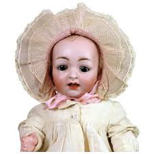 Similar Items to Hertel Schwab model 151 size 15 Bisque Character Baby Doll  13 inch REMOVED at Ruby Lane