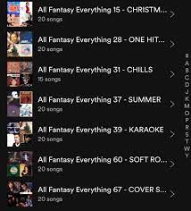 All fantasy everything reddit