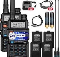 Amazon.com: Baofeng 5RX Ham Radio (Upgraded of UV-5R) Multi ...