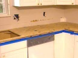 Behind the cherry, birch, or maple doors of a kitchen cabinet is the wood used to construct the cabinet box—the back, sides, top, shelves, and bottom. How To Demolish A Kitchen Countertop And Install Backer Board How Tos Diy