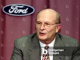 Image of Ford Motor Co. Executive Vice President W. Wayne Booker responds