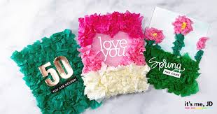 This video shows how to make a birthday card with white paper a4 size without glue. Tissue Paper For Handmade Cards And Paper Crafts