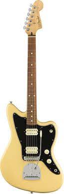 The fender jazzmaster is an electric guitar designed as a more expensive sibling of the fender stratocaster. Fender Player Series Jazzmaster Pfbcr Thomann Uk