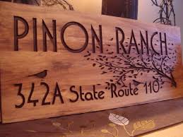 Rustic Wooden Ranch Cabin Address Sign Carved Address Plaque House Sign Personalized Sign Mother Rustic Wooden House Signs Home Wooden Signs Rustic Wooden Sign