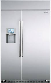 Samsung Rs27fdbtnsr 48 Inch Built In Side By Side Refrigerator With 26 5 Cu Ft Capacity 4 Spillproof Glass Shelves 4 Door Bins Twin Cooling Plus 8 Inch Lc Built In Refrigerator