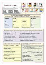 At The Doctor S 1 Vocabulary Worksheet Free Esl Printable Worksheets Made By Teachers Vocabulary Worksheets English Activities Vocabulary