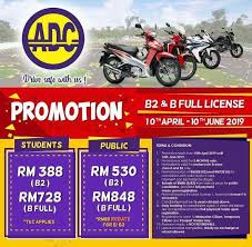 Pergi sahaja jpj mintak nak buat lesen l untuk motor (l memang b full). Promosi Motor B2 Untuk Pendaftaran Lesen Memandu Sabah Facebook
