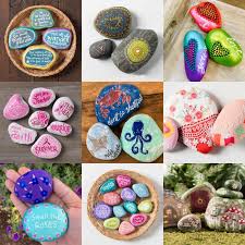 ‪50+ Easy Crafts to Do at Home for Instant Fun - Mod Podge Rocks‬‏