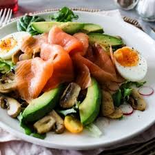 Pick an option from each category: Huon Smoked Salmon Breakfast Salad