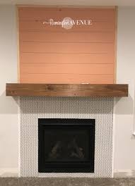 Diy reclaimed wood fireplace mantel. Easy Diy Wood Mantel Remington Avenue