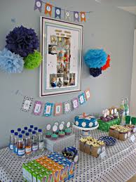 First Birthday Dessert Table Pom Poms Garlands Photo Centerpiece Cake Cupcakes Dessert Table Birthday First Birthdays 1st Birthday Parties