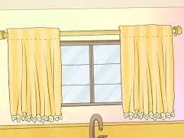 See more ideas about curtains, kitchen curtains, tie up curtains. How To Make Kitchen Curtains 12 Steps With Pictures Wikihow