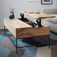 98 x 74.5 x 55 cm / 38.6 x 29.3 x 21.7(lxwxh) 26 Ridiculously Clever Products With A Secret Furniture Small Apartment Decorating Coffee Table