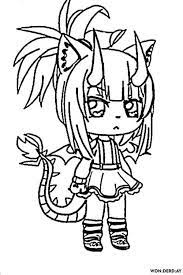 In these page we also have variety of images available. Gacha Life Coloring Pages Coloring Home