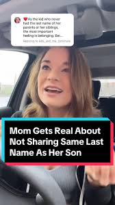 'Mom reporter' Kayla Sullivan gets real about not having the same last name  as her son. Can you relate? #parents #lastnamechange #momlife