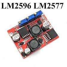 Pinout for lm2596 module is very simple: Dc Dc Boost Buck Converter Module Lm2596 Lm2577 Eeeshopbd