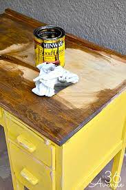 Brush on the citristrip like it's going out of style. How To Strip And Refinish Wood The 36th Avenue