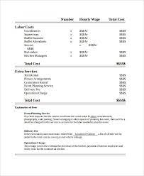 Sample Templates Sample Catering Quote 6 Documents In Pdf Word 789f9272 Resumesample Resumefor Event Planning Quotes Quote Template Planning Quotes
