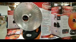 Check spelling or type a new query. Costco Presto Heat Dish Parabolic Heater 59 Youtube