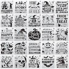 See more ideas about wood burning patterns, wood burning, wood burning art. 25 Pack Halloween Decoration Stencils 6 X 6 Inch Painting Templates For Scrapbooking Cookie Tile Furniture Wall Floor Decor Craft Wood Burning Drawing Tracing Diy Art Supplies Buy Online In Belize At Belize Desertcart Com
