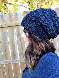 The Best Slouchy Hat Crochet Pattern For Beginners Video Tutorials Slouchy Hat Crochet Pattern Crochet Slouchy Hat Chunky Crochet Hat