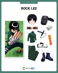 Dress Like Rock Lee Rock Lee Naruto Costume Diy Naruto Halloween Costumes