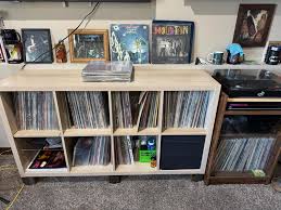 IKEA Kallax Shelving Unit for Vinyl Records
