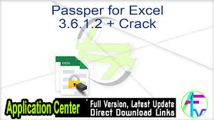 Forgot password on excel file? Passper For Excel 3 6 1 2 Crack Free Download