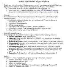 School Project Proposal Templates – 9+ Free Word, Pdf Format with ...