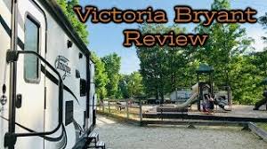 A beautiful stream flows through the park, providing the perfect setting for an. Official Ww Campground Review Victoria Bryant State Park Youtube