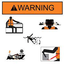 Combined Warning Label Artwork Gasoline Inboard And I O American Boat And Yacht Council Warning Labels Labels Boat