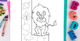 The letter l is relatively easy to write, with only one standing line and one sleeping line. Letter L Coloring Page Download Print Learn Toysmatrix