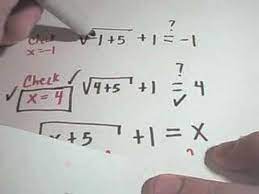9 + 3√ (5x+6) + 3√ (5x+6) + (5x+6) = 5x + 15 + 6√ (5x+6) notice, we still have a square root. Solving Equations Involving Square Roots Youtube
