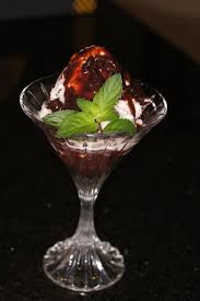 Cherry Vanilla Ice Cream With Chocolate Cherry Sauce Delish Cherry Ice Cream Cherry Sauce Ice Cream