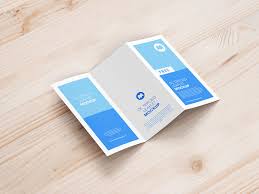 trifold leaflet mockup free leaflet free mockup brochure mockup psd pinterest