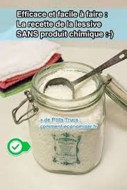 Efficace Et Facile A Faire La Recette De La Lessive Sans Produit Chimique Lessive En Poudre Lessive Recette Lessive Maison