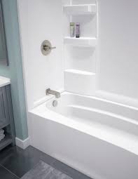 Check spelling or type a new query. Delta Hycroft 60 W X 32 D X 61 H White Bathtub Wall Surround 3 Piece At Menards