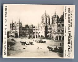 India, Bombay, Railway Station by ...
