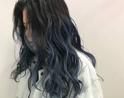 Blue hair tips look spectacular when incorporated with suitable cuts the lighter your black hair, the more likely it is that the blue color you are in quest of will take. If These Insta Stars Can Pull Off Black Hair With Blue Tips So Can You