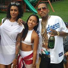 Chris Brown And Karrueche On Instagram Karrueche Annualkaedaypoolparty Karrueche Teamkae Kidink Kid Ink Chris Brown And Karrueche Christina Milian