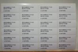 Macam mana nak print nama untuk protokol. Lelaki Ini Kongsi 4 Langkah Mudah Diy Sticker Nama Buku Anak Dengan Modal Rm2 16 Sahaja Wow Superb Keluarga