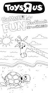 The horse on the lawn. Printable Coloring Page For Your Kids To Do On Those Summer Rainy Days Coloring Pages Toys R Us Geoffrey Coloring Sheets