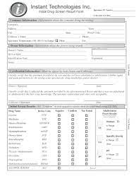 The drug test includes 5 individual strips, or panels, that represent each substance being tested for. Drug Test Results Fill Out And Sign Printable Pdf Template Signnow