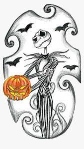 Was absolutely thrilled and honoured to do this nightmare. Jack Skellington Halloween Nightmare Before Christmas Nightmare Before Christmas Tattoo Design Hd Png Download Kindpng