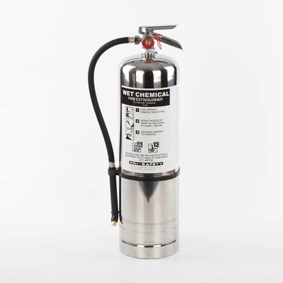 Class K Wet Chemical Fire Extinguisher, AI generated