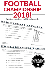 Generate Excitement And Talk About The Big National Football League Championship Game Spanish Teacher Resources Middle School Spanish Lessons Teaching Spanish
