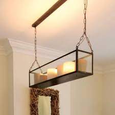 Exklusive honsel eisglas deckenlampe / hängelampe. Harmonische Decken Hangelampe Bronze Fur Starke Akzente