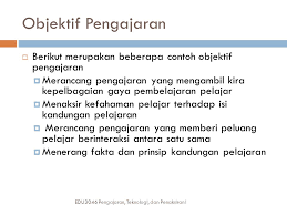 Selain pendidik harus memiliki kemampuan. Edu3046 Pengajaran Teknologi Dan Penaksiran I Ppt Video Online Download