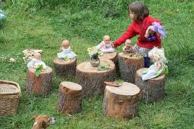 Planning A Natural Playground Salvaged Timber Kids Outdoor Table And Chairs Kids Outdoor Table Outdoor Kids Backyard Play Spaces
